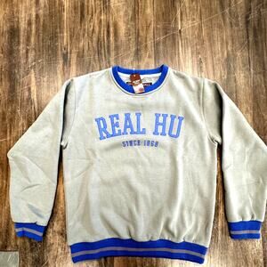 NWT!! "GILBERT HALL REAL HU" Sweatshirt,‎ Size L